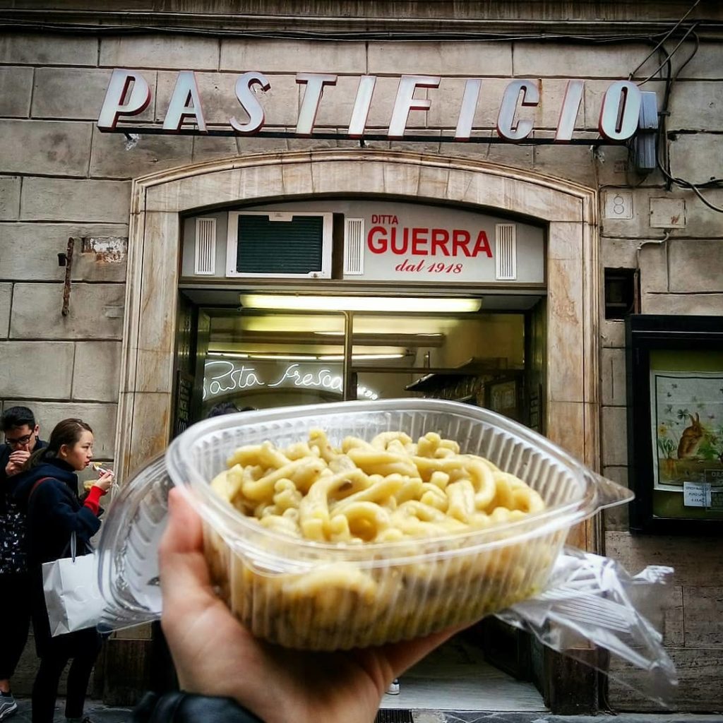 Pasta at Pastificio Guerra